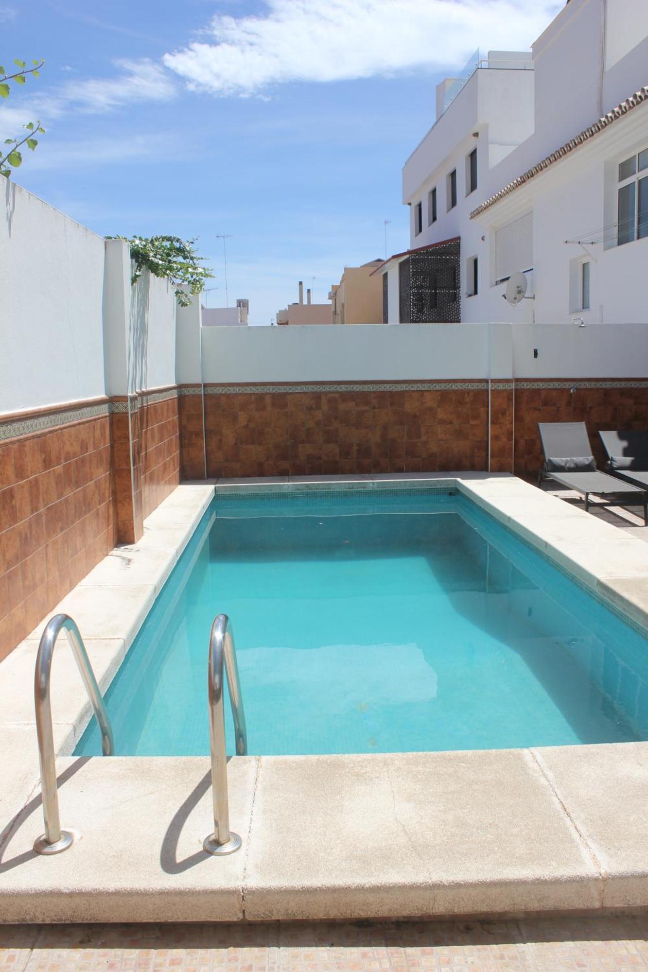 Apartamento Con Piscina En Ciudad Jardin Málaga Dış mekan fotoğraf